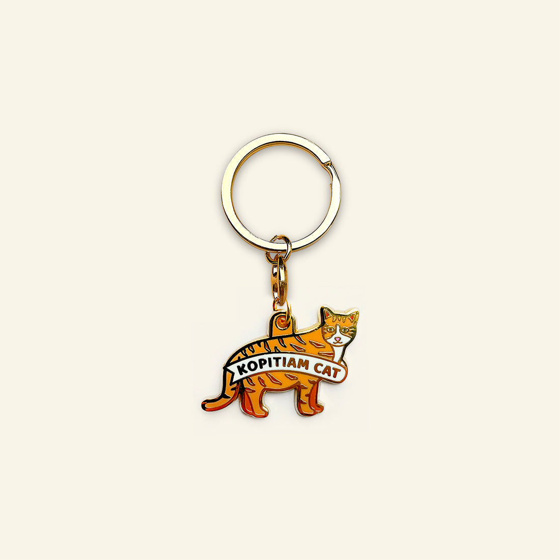 Keychain – Coffee Cat