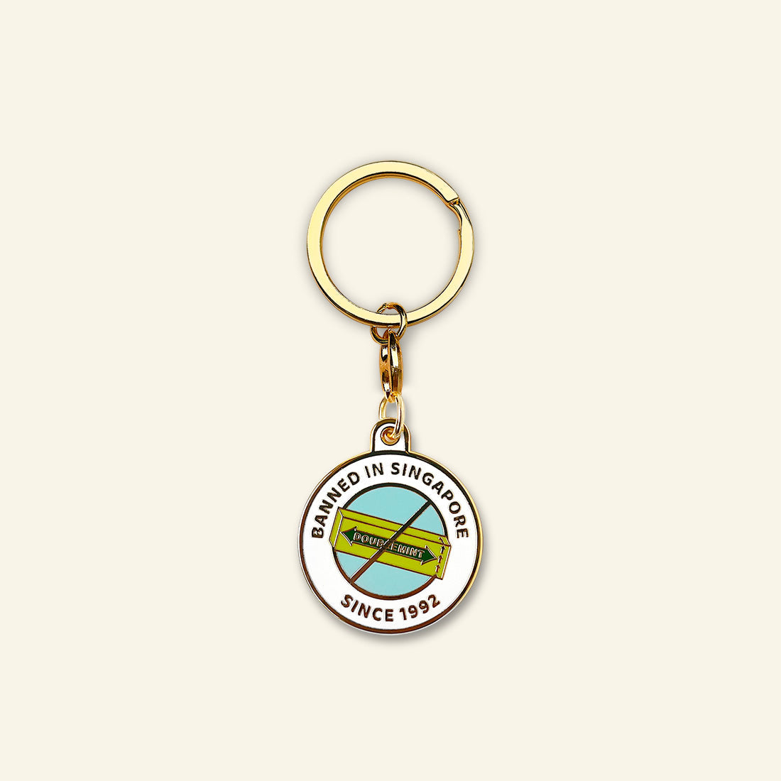 Keychain – Chewing Gum Ban
