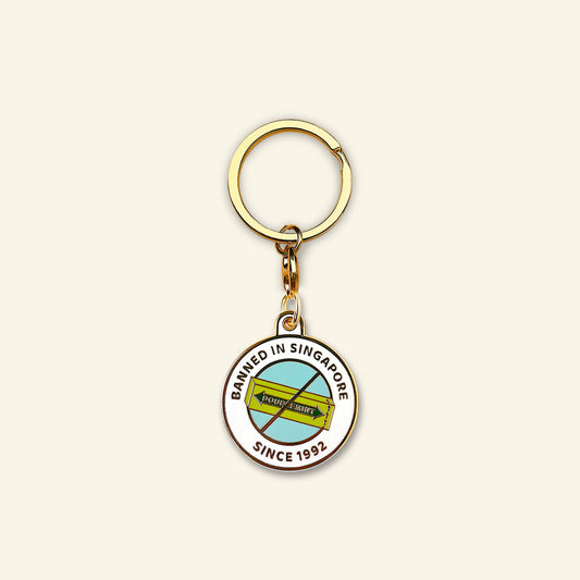 Keychain – Chewing Gum Ban