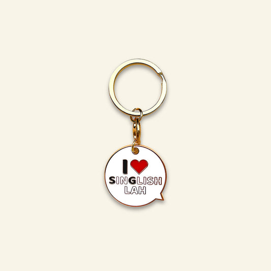 Keychain – Gold Plated Love