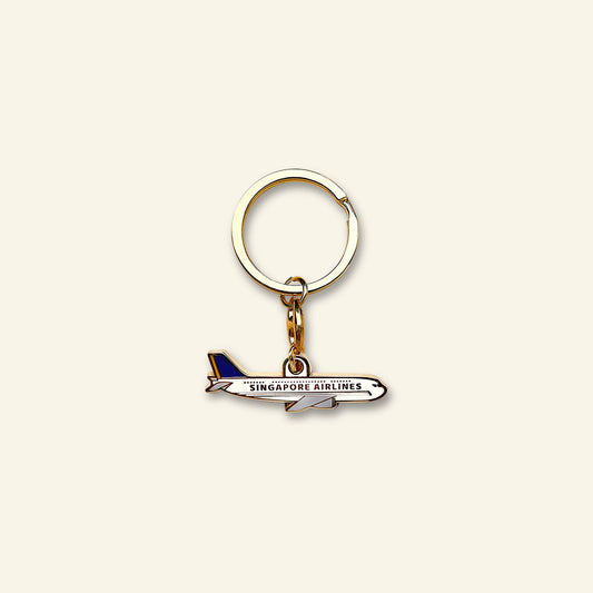 Keychain – Singapore Airlines Plane